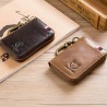 BULLCAPTAIN Leather Men's Leisure Multi-Functional Key Bag Leisure Card Set