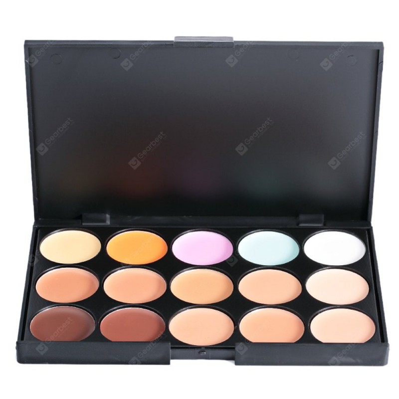 15 Colors Matte Concealer Camouflage Makeup Palette