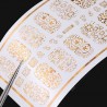 H004 3D Bronzing Decal Waterproof Durable Nail Sticker