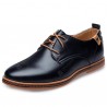 Men Breathable Flat Casual Leather Shoes