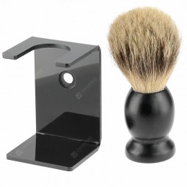 YMH37138 Black Handle Brush with Acrylic Bracket