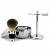 Manual Shaving Brush Shelf Bowl Set