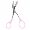 Women Eyebrow Trimmer Groomer with Comb Cutting Scissor