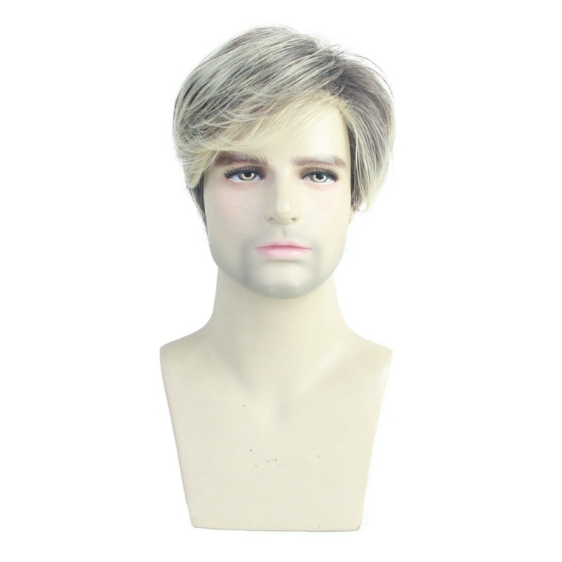 MAGICGIRL 1943 - SS127 Men Deviation Oblique Bangs Wig