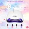 SUN X5 Ultraviolet LEDs Lamp for Gel Polish Nail Care