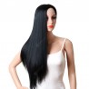 Long Center Parting Straight Capless Synthetic Wig