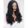 Long Wavy Synthetic Wig with Middle Parting