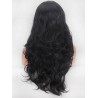 Long Wavy Synthetic Wig with Middle Parting