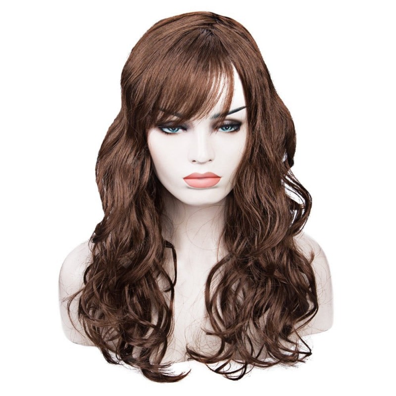 Women Long Big Wavy Hair Wigs Cosplay Party Costume