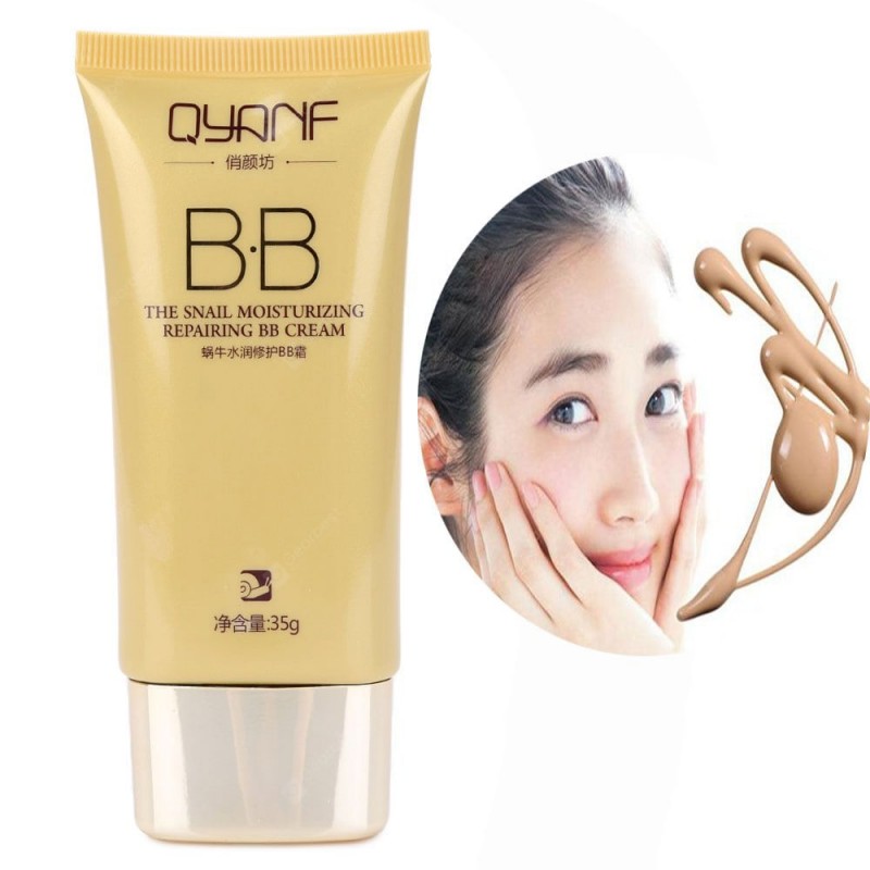 Nude Makeup Moisturizing Liquid Foundation Concealer Isolation Whitening Repair BB Cream