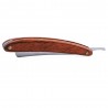 Wood Handle Straight Edge Stainless Steel Barber Razor Folding Shave Knife