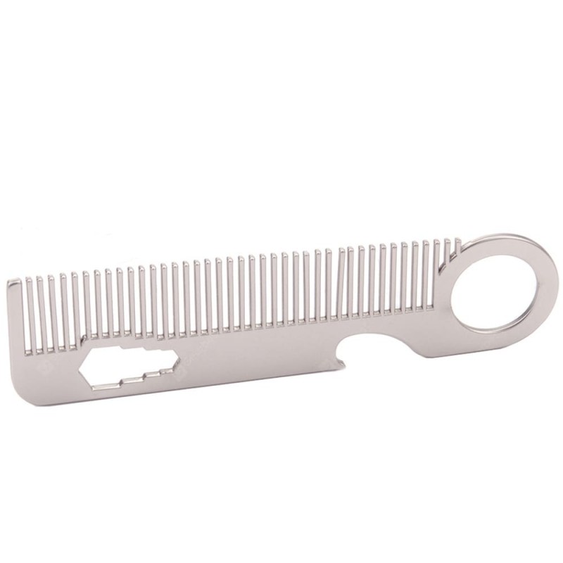 Stainless Steel Men Beard Brush Comb