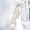 Stainless Steel Men Beard Brush Comb