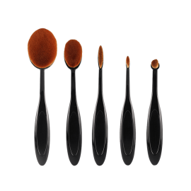 MAANGE 5Pcs Oval Toothbrush Shape Facial Brushes Set