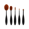 MAANGE 5Pcs Oval Toothbrush Shape Facial Brushes Set