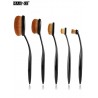 MAANGE 5Pcs Oval Toothbrush Shape Facial Brushes Set