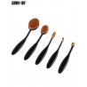 MAANGE 5Pcs Oval Toothbrush Shape Facial Brushes Set