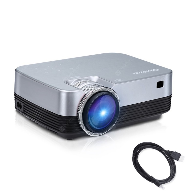 Excelvan Q6 Upgraded 1800 Lumens Projector