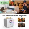 Excelvan Q2 Kids Toy Projector