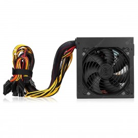 Excelvan 600-Watt ATX Computer Power Supply Desktop PC 600W for Intel AMD PC SATA