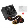 Excelvan 600-Watt ATX Computer Power Supply Desktop PC 600W for Intel AMD PC SATA