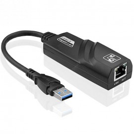 USB 3.0 To Gigabit Ethernet RJ45 LAN 10 / 100 / 1000Mbps Network Adapter for PC K Laptop Accessory