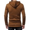 Stylish Slim Splicing Hooded Hoodies for Men