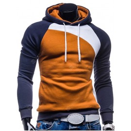 Raglan Long Sleeve Hoodie for Men