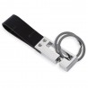 HL481 Quick-release Zinc Alloy + PU Leather Key Chain