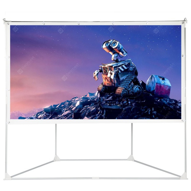 Houzetek Portable Outdoor Projection Screen