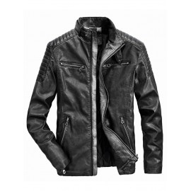 Retro Men's Leather Jacket