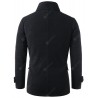 Spring Autumn Men's Coat British Style Solid Color Diagonal Zipper