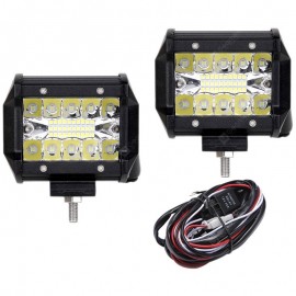 DY-082 - 60W - C LED Automotive Exterior Work Light 2pcs