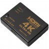 4K Mini HDMI Switch Splitter Box with Remote Control