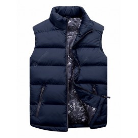 Thick Men's Down Cotton Vest