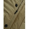 Winter Cotton Men's Long Suit Down Coat Plus Velvet Thickening Parka