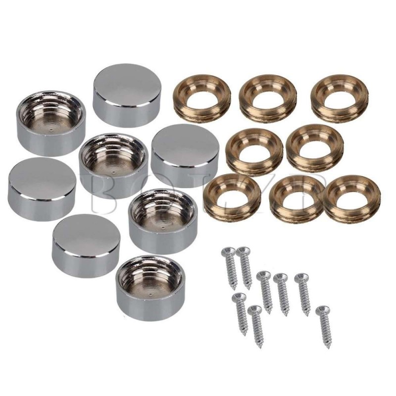 1.2cm  Mirrors Caps Nail Set of 8 (Aluminum)