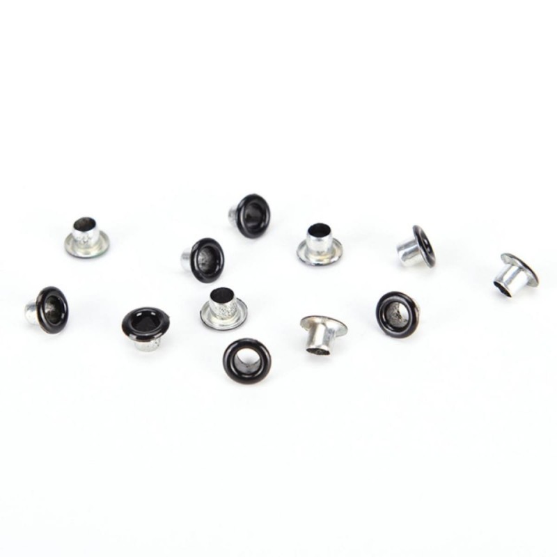 100pcs 4mm Scrapbook Eyelet Random Mixed Color Metal eyelets For DIY clothes  4mm