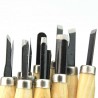 BU 12 Pcs Handy Wood Carving Art Mini Chisels Set Sculpture DIY Craft Tool New