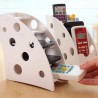 【Free Shipping】Pens Phone Remote Control Organizer Holder Storage Box Desk Organizer Box