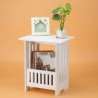 White WPC board Storage Cabinet Shelf waterproof mildew proof