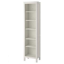 Hemnes Bookcase White Stain 49X198 Cm