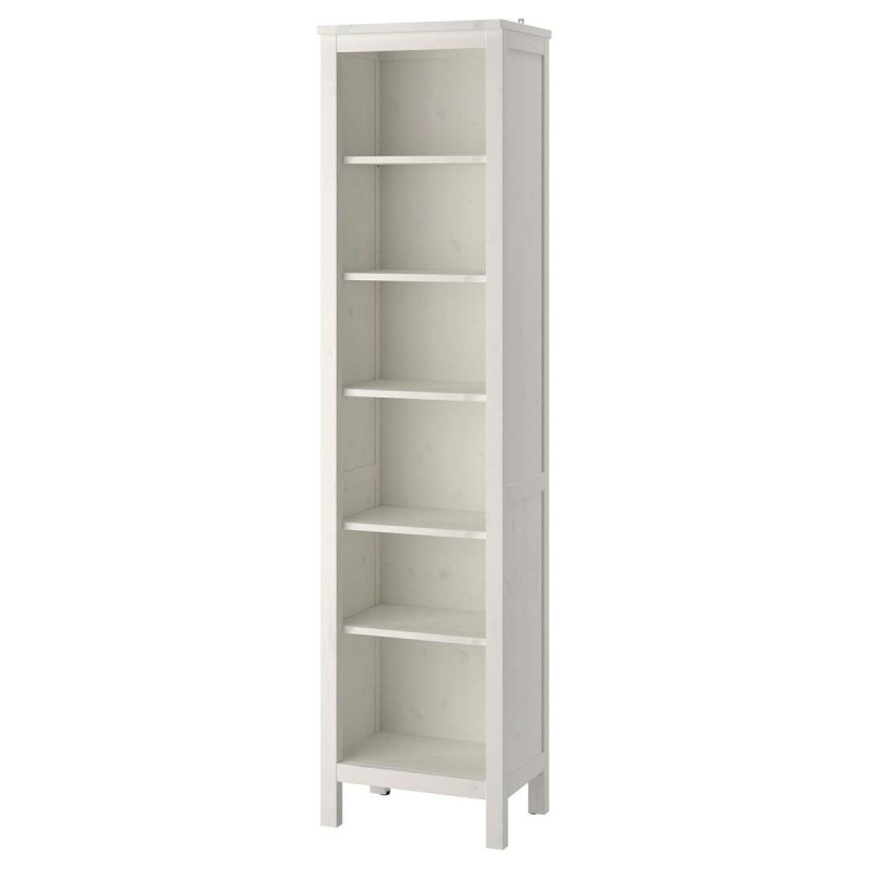 Hemnes Bookcase White Stain 49X198 Cm