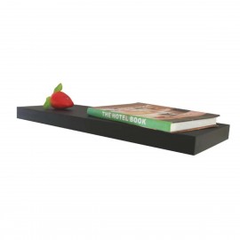 Floating Wall Shelf 60 x 20CM - Black