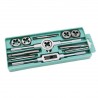 12Pcs/Set Metric Adjustable Taps Dies Wrench Handle Tap And Die Kit M3-M12 Screws