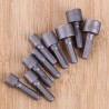 9pcs/set 5mm-13mm 1/4inch DIY Hex Shank Socket Sleeve Nozzles Nut Driver Bit Set Drill Bit Adapter for Woodworking Power Tool