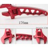 Adjustable Wrench Hose Fitting Tools Spanner AN3-AN12 AN 3 4 6 8 10 12 Red