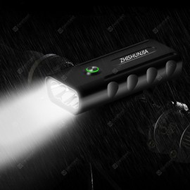 ZHISHUNJIA BX3 2400lm 3-Mode LED Flashlight USB Rechargeable Bicycle Lamp