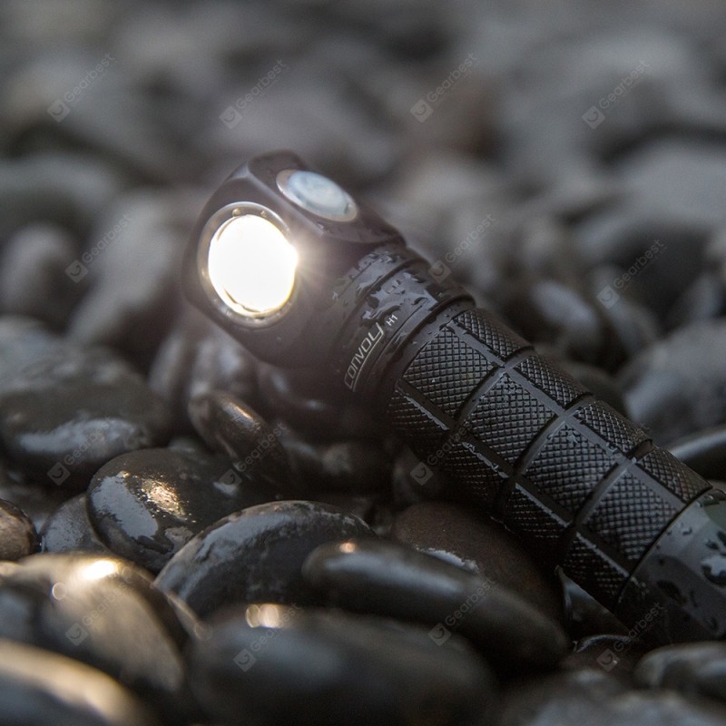 Convoy H1 CREE XML2 Multifunctional Flashlight Head Light