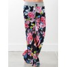 Casual Loose Flower Printed Women Pants